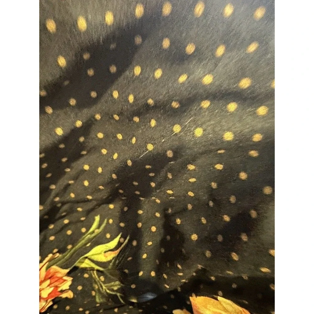Farm Rio Anthropologie Majorca Wrap Dress Hi Lo Floral Boho Women's Size Small - Picture 5 of 16